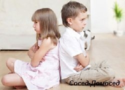 Ссоры детей в семье