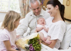 Первые дни после выписки из роддома. 