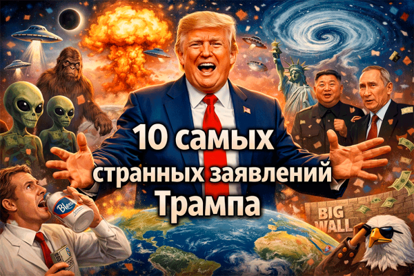 10 самых странных заявлений Трампа 10 самых странных заявлений Трампа