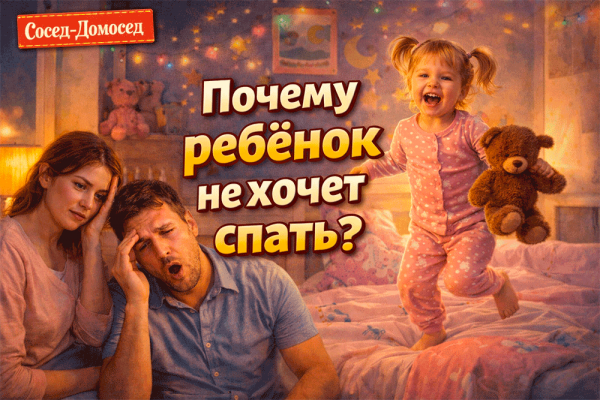 Почему ребёнок не хочет спать и превращает вечер в кошмар? 7 ошибок родителей, из-за которых укладывание растягивается на час 😵💫 Почему ребёнок не хочет спать и превращает вечер в кошмар? 7 ошибок родителей, из-за которых укладывание растягивается на час 😵💫