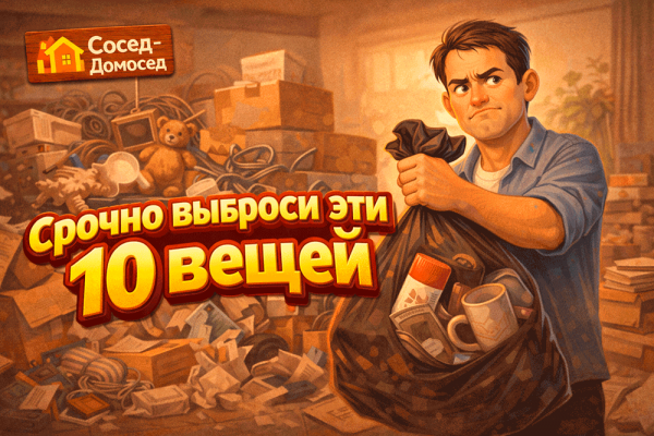 Расхламление по-русски: 10 вещей в доме, от которых пора избавиться уже сегодня 😅 (и внезапно начать дышать) Расхламление по-русски: 10 вещей в доме, от которых пора избавиться уже сегодня 😅 (и внезапно начать дышать)
