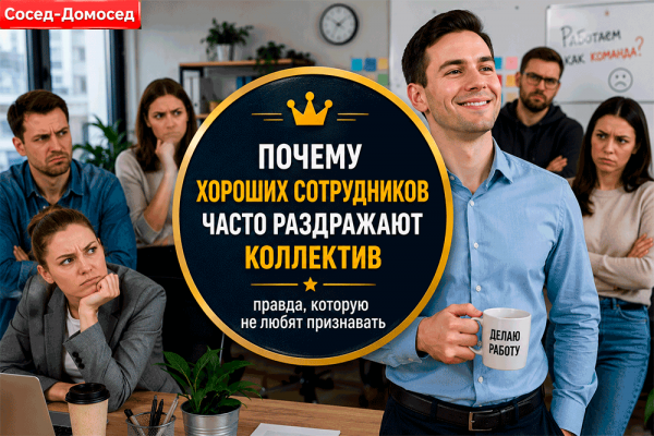 Почему хорошие сотрудники часто раздражают коллектив Почему хорошие сотрудники часто раздражают коллектив