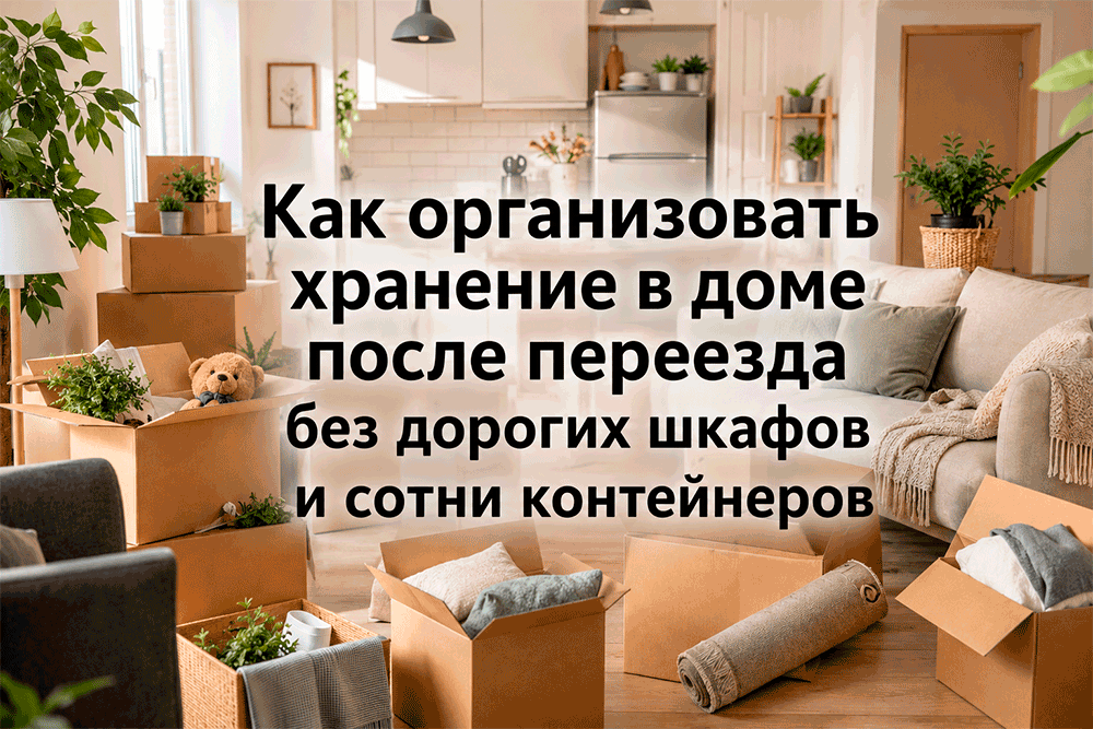 Как организовать хранение после переезда Как организовать хранение после переезда