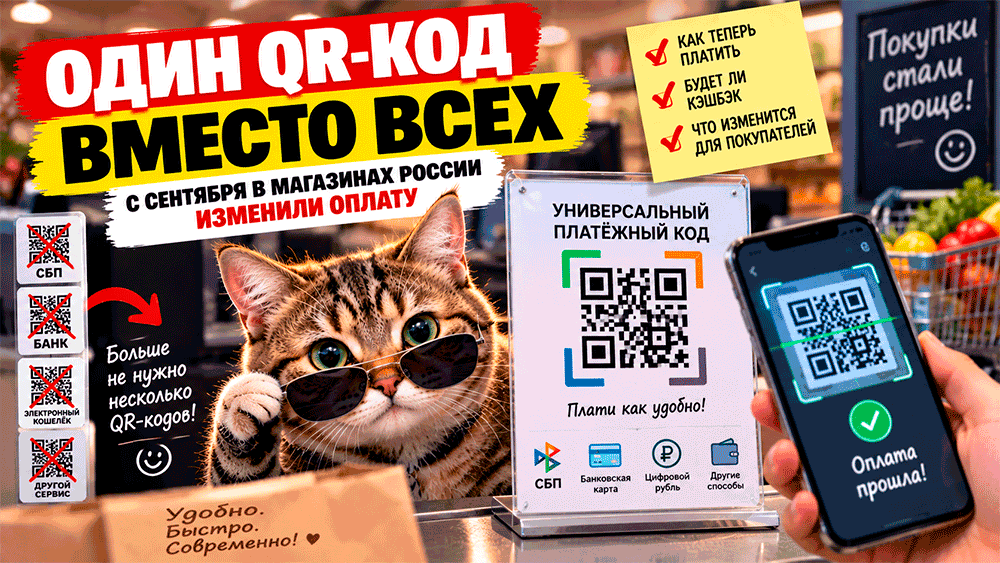 На кассах появился новый QR-код – зачем банки заменили старые коды и как теперь платить в магазинах На кассах появился новый QR-код – зачем банки заменили старые коды и как теперь платить в магазинах