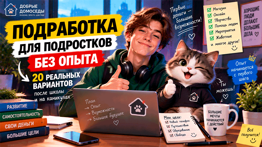 Подработка для подростков без опыта – 20 реальных вариантов, где школьнику заработать после уроков и на каникулах