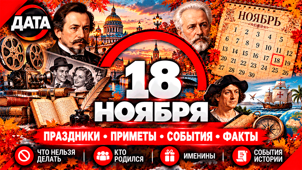 18 ноября – праздники, народные приметы, что нельзя делать, именины, знаменитости и события истории