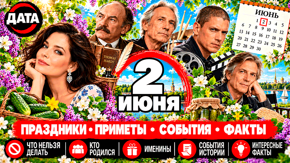2 июня – какой сегодня праздник, народные приметы, что нельзя делать, именины, знаменитости и события истории