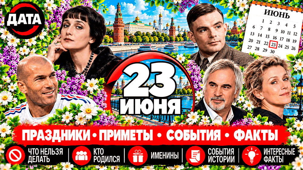 23 июня – какой сегодня праздник, народные приметы, что нельзя делать, именины, знаменитости и события истории