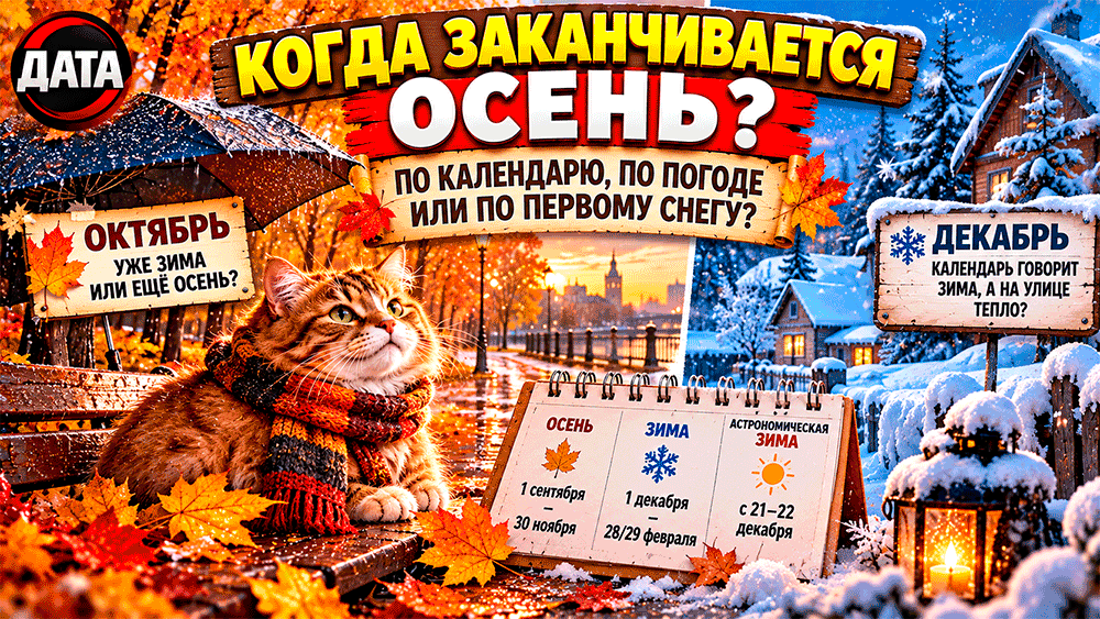 Когда заканчивается осень по календарю и по погоде – почему зима приходит в разные дни и можно ли считать первый снег её началом Когда заканчивается осень по календарю и по погоде – почему зима приходит в разные дни и можно ли считать первый снег её началом