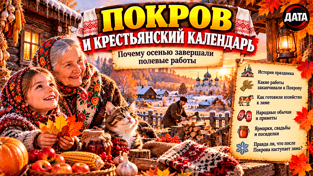 Покров и крестьянский календарь – почему осенью завершали полевые работы – старинные обычаи, забытые правила и тайны деревенской жизни Покров и крестьянский календарь – почему осенью завершали полевые работы – старинные обычаи, забытые правила и тайны деревенской жизни