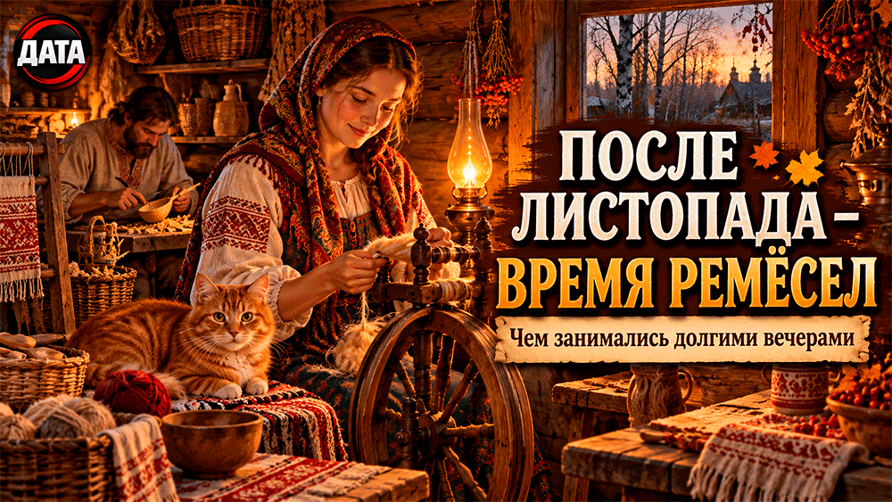 Почему после листопада на Руси начиналось время домашних ремёсел – чем занимались крестьяне долгими осенними вечерами и какие традиции мы забыли